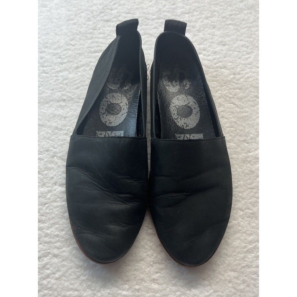 Sorrel Shoes Womens 11 Black Ella Slip On Loafer Flats Minimalist Lagenlook